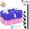 3-in-1 Electric Balloon Pump, Portable Electric Air Pump for All Balloons Inflatables Dual Nozzle Balloon Blower Machine for Latex 260q Foil Balloons 110V AC Inflator Deflator for Inflatable Pool Bed